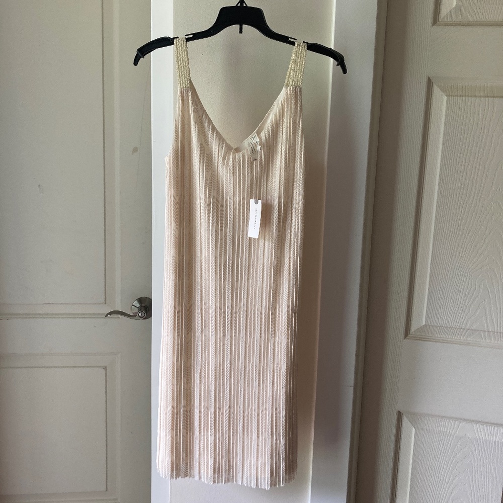 Anthropologie white dress